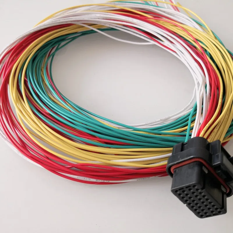 Штепсельная Вилка Tyco AMP 34 Pin/Way с разъемом для масла и газа кабелем 4 1437290 0|g plug|pin waypin