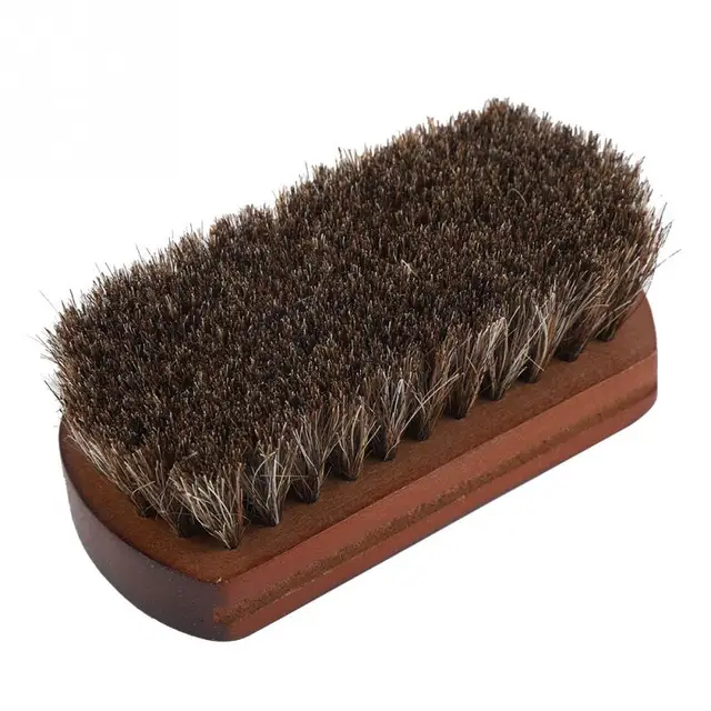 10 centimetri di Crine Lustrascarpe Spazzole con Crine di cavallo Setole per gli 10 centimetri di Crine Lustrascarpe Spazzole con Crine di cavallo Setole per gli