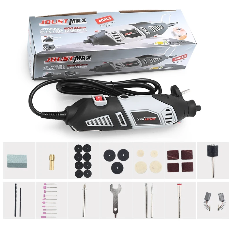 

New 180W Electric Dremel Engraving Mini Drill polishing machine Variable Speed Rotary Tool with 218pcs Power Tools accessories