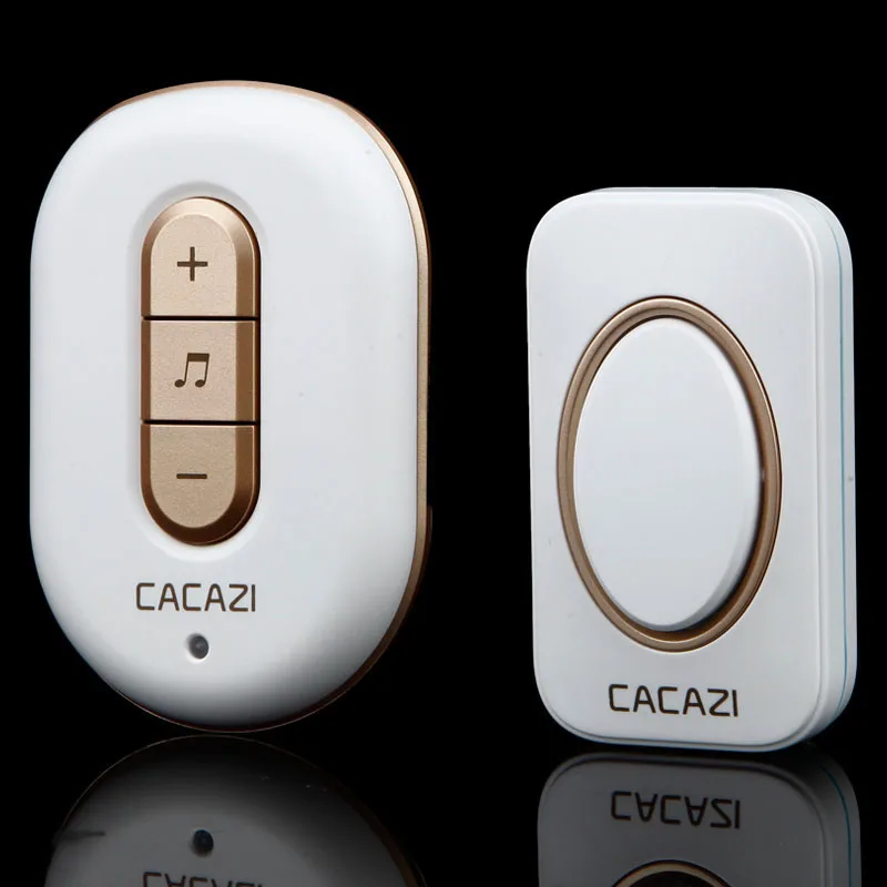 

Free shipping! 1 transmitter + 1Receiver New Wireless Doorbell With Remote Control Musical 48Tunes Digtal doorchime 2- 9918 -1+1