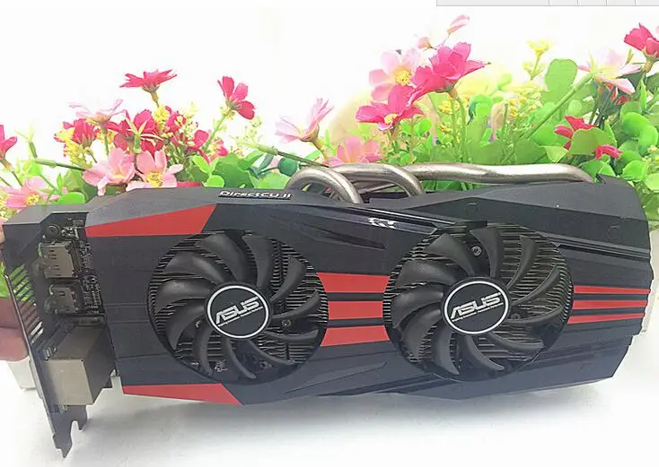  For ASUS R9 270X 2G 256bit DDR5 PCI-E 3.0 DVI HDMI DP Used original graphics 