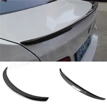 P Style For BMW F10 Spoiler Performance 2010-2016 5 Series Sedan F10 Carbon Spoiler F10 M5 Rear Trunk Wings Spoiler Carbon Fiber