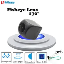Starlight Night Vision 170 Angle Fisheye Lens Front Rear View Camera With Parking Line Control Wire For Android DVD Player