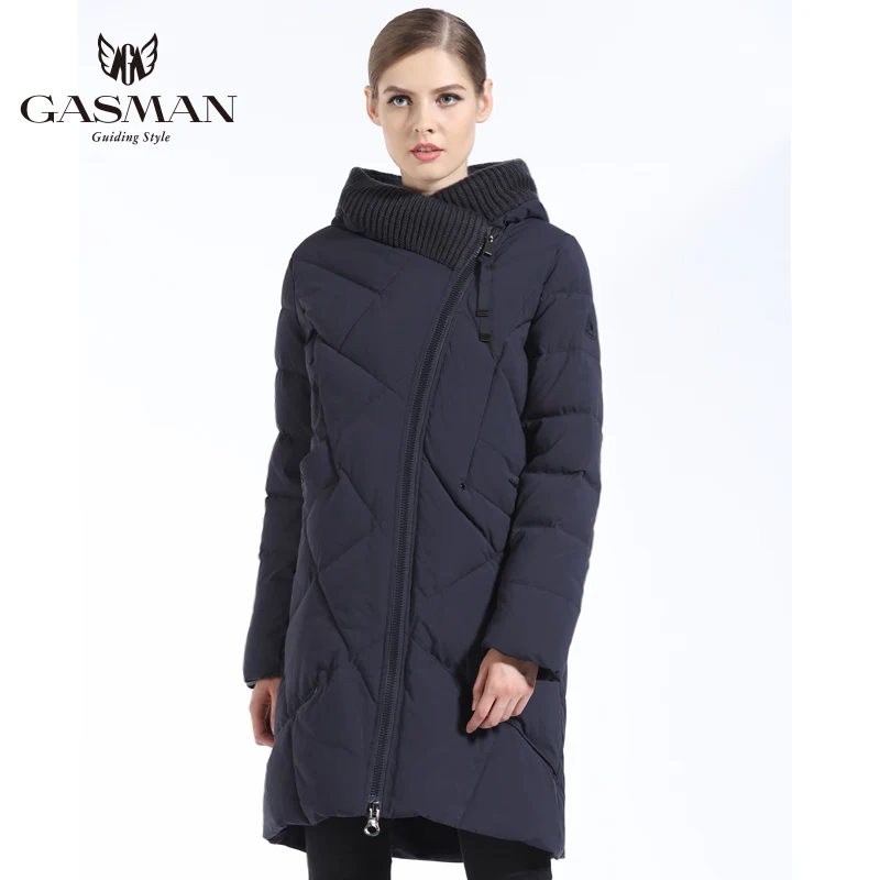 GASMAN 2018 New Winter Collection Brand Fashion Bio Down Jacket Women Hooded Parkas And Coats For Women Plus Size 5XL 6XL