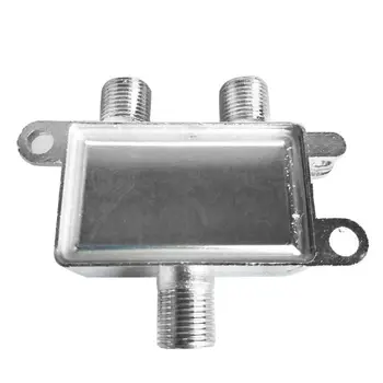 

5-2400MHz 2Way HD Digital Coax Cable Digital Splitter Bi-Direction Satellite Analogue TV Signal Receiver Connector for SATV/CATV