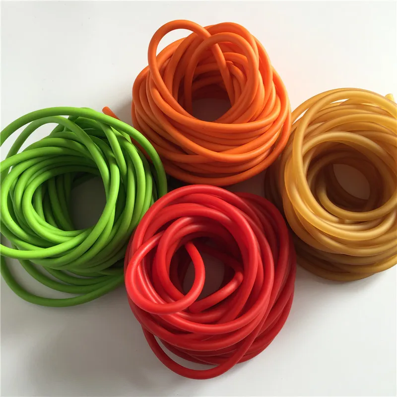 

5M 3060 Natural Latex Slingshots Rubber Tube Tubing Band For Slingshot Hunting Shooting Catapult Elastic Rope