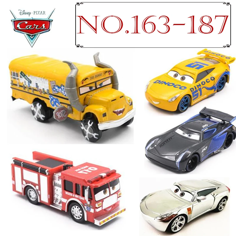No.136-162 disney Pixar Cars 3 2 1 игрушки машинки модели автомобилей игрушки машинка oyuncak araba Металлические Автомобили 1:55 редкий автомобиль коллекция игрушек для детей мальчиков королевский полиция