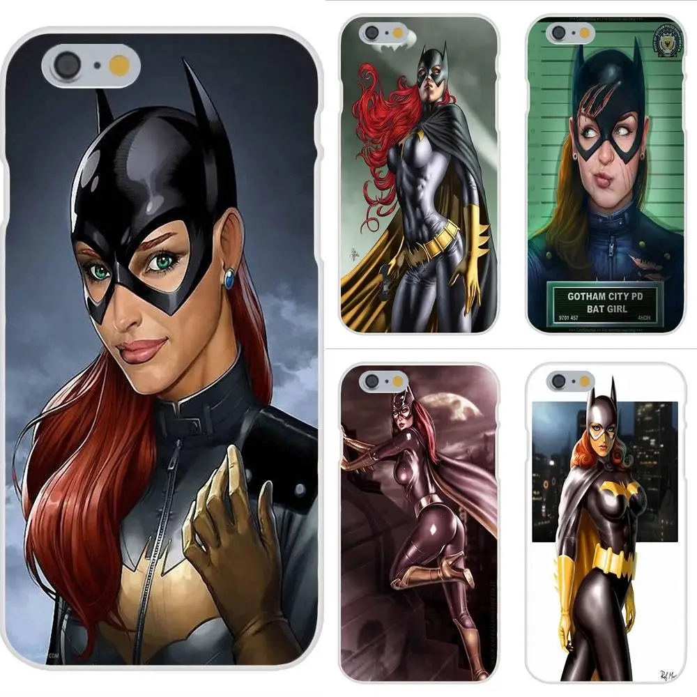 Batgirl цвет для Apple iPhone X XS Max XR 4 4S 5 5C 5S SE 6 6S 7 8 Plus Роскошный чехол мобильного телефона |