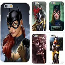 Batgirl Color para Apple iPhone X XS X Max XR 4 4S 5 5C 5S SE 6 6S 7 8 Plus caja de lujo del teléfono celular