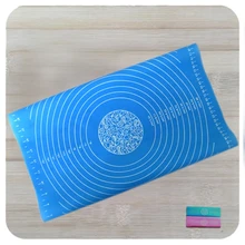 29*26 см большой Температура устойчивый силиконовый коврик мягкий разделочную доску антипригарным площадку для выпечки кондитерских Инструменты gjd02-49