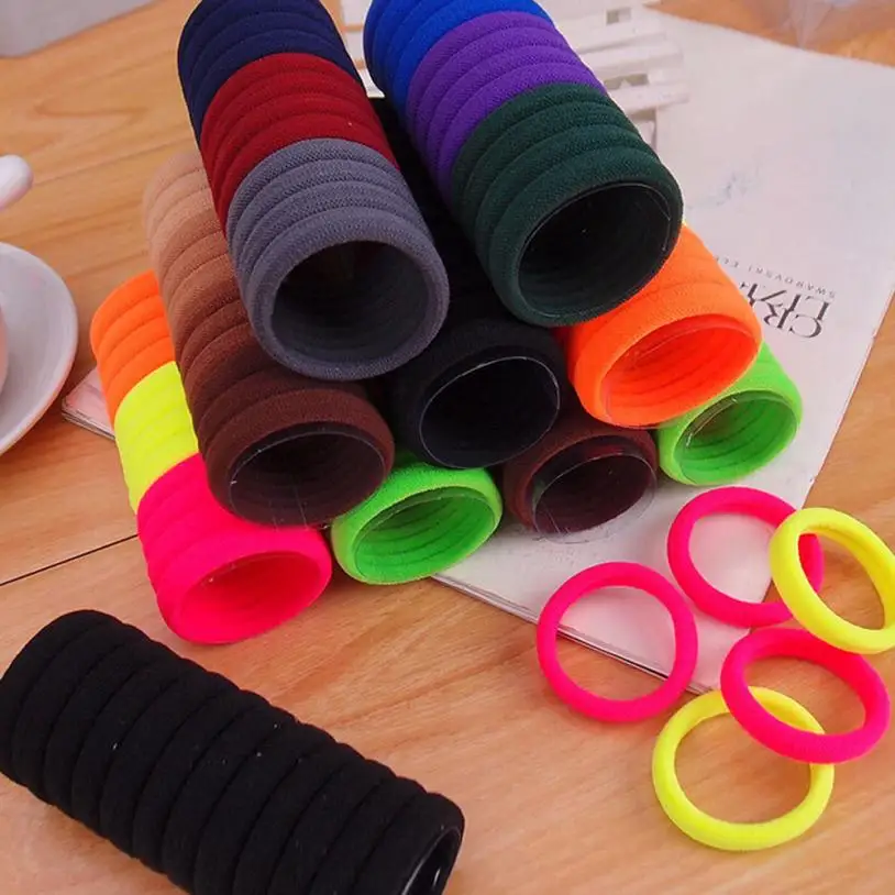 

24 PCS Hot Best Hairdressing Women Hair Band Accessory Hair Rope Drop ship Beautiful 9.6