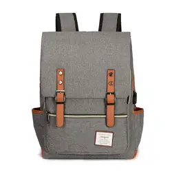 Новый usb зарядка Рюкзак Новый сумка для студентов колледжа ноутбук путешествия отдых бизнес Оксфорд большой Capcity высокое качество
