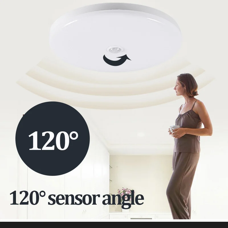  LED Night Light Ceiling Lighting LED Night Lampada Ceiling Lamps With PIR Motion Sensor For Living  - 4000130541060