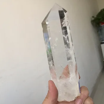 

6.2 INCH Natural Clear Quartz Crystals Products Healing Minerals Crystals for Christmas Decoration