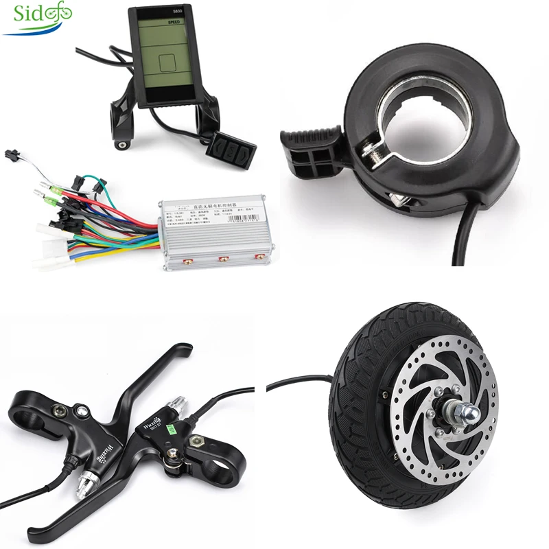 Flash Deal 8inch e-bike Motor Kit  24v 36v 48v electric Bicycle Brushless DC controller 350/500W USB LCD Escooter Finger Throttle Brake 0 Flash Deal 8inch e-bike Motor Kit  24v 36v 48v electric Bicycle Brushless DC controller 350/500W USB LCD Escooter Finger Throttle Brake 0