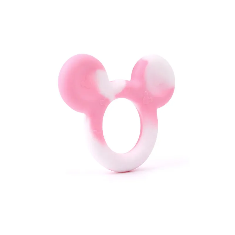 TYRY.HU в форме мыши Силиконовые Прорезыватели Детские Прорезыватели Подвеска Ожерелье Аксессуар BPA бесплатно жевательные Подвески Новорожденные Детские Прорезыватели - Цвет: 6