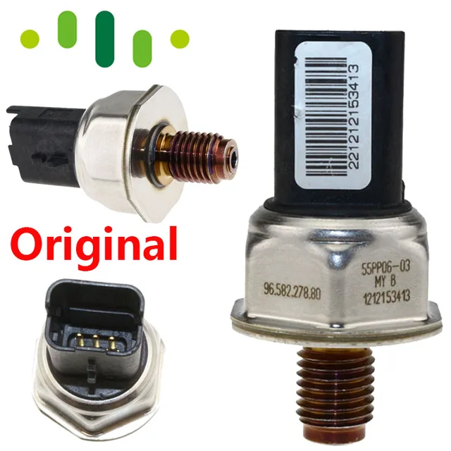 Genuine Fuel Rail Pressure Sensor 9658227880 1447993 55PP06 03 For Ford