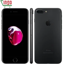 Apple iPhone 7 Plus 3 GB ram 32/128 GB/256 GB IOS сотовый телефон LTE 12.0MP камера Apple четырехъядерный отпечаток пальца 12MP 2910mA