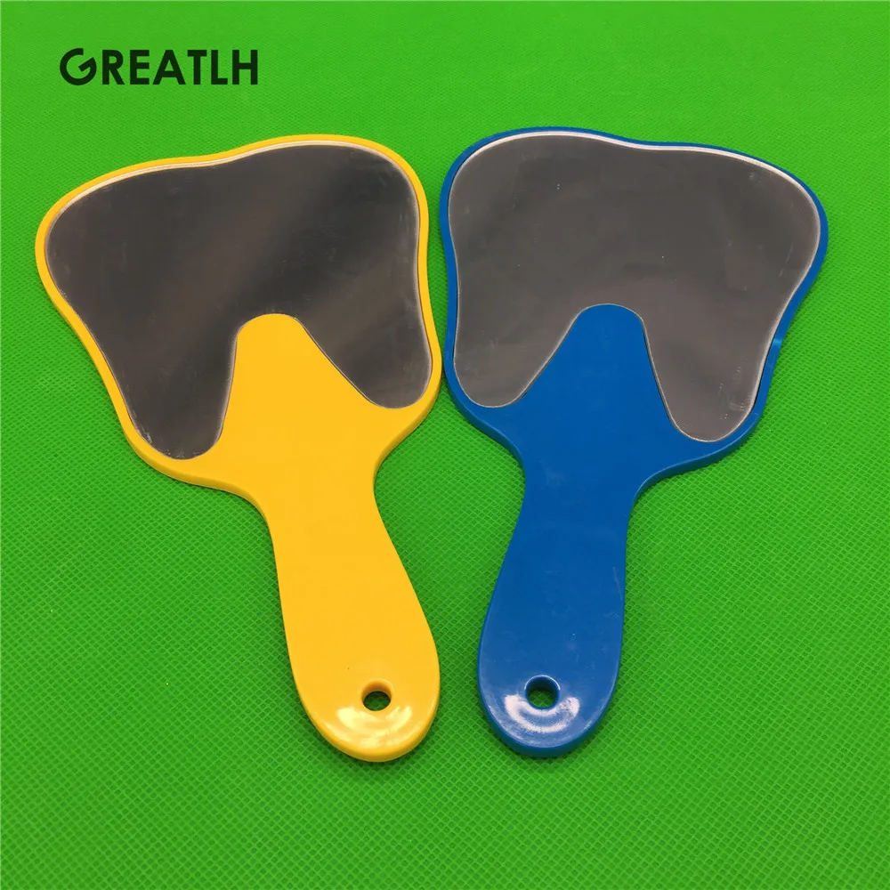 Dental Mirror Fashionable Useful Patient Hand Mirror Dental Care Hand
