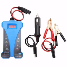 12 В цифровой автомобильный смарт-тестер батареи Вольтметр анализатор генератора с светодиодный дисплей Авто Электрические Инструменты для ремонта