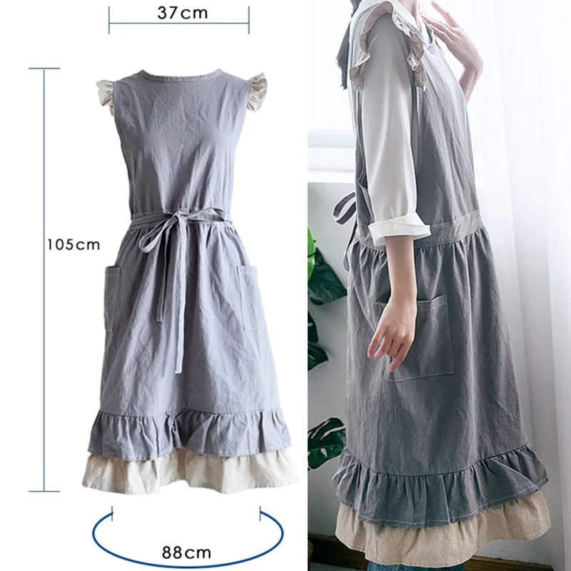Cotton Apron B62-8
