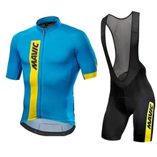 Mavic Radtrikot Sommer Team Kurzarm Radfahren Набор велосипедов Bekleidung Ropa Ciclismo Radfahren Kleidung Sport Anzug
