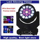 DHL Sharpy Zoom Bee Eye LED Beam Wash Moving Head Light Cree Led Lamp 4in1 RGBW 19x15W Professional Strobe Disco Lighting