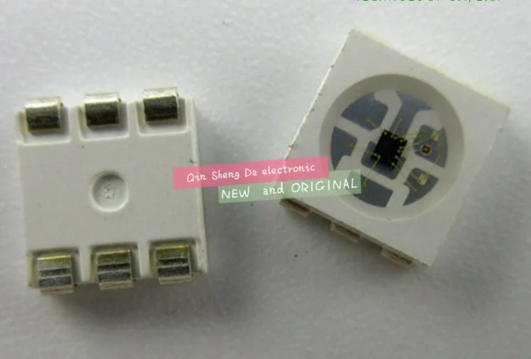 SK9822 (аналогичный APA102) светодиодные чипы IC SMD 5050 RGB для полосы экрана DC5V с данными и