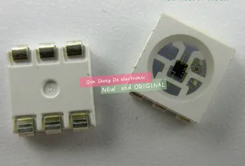 

SK9822 (Similar APA102) LEDs Chips IC SMD 5050 RGB For Strip Screen DC5V, with DATA and CLOCK seperately new