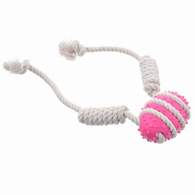 Fun Playing Rope Ball Toy For Large Small Dog Cat Pet Supply