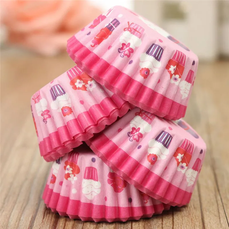 100Pcs High Quality Round shape Paper Muffin Cases Cake Cupcake Liner Baking Mold Bakeware Maker Mold Tray Baking 100Pcs High Quality Round shape Paper Muffin Cases Cake Cupcake Liner Baking Mold Bakeware Maker Mold Tray Baking
