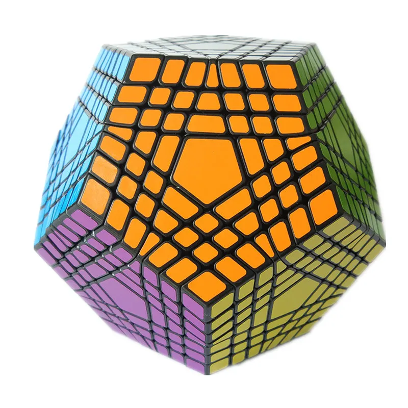 Shengshou 7x7x7 кубик Megaminx 7x7 Wumofang 7x7x7 Кубик Рубика для профессионалов куб додекаэдра Твист головоломки обучающие игрушки кубик рубика