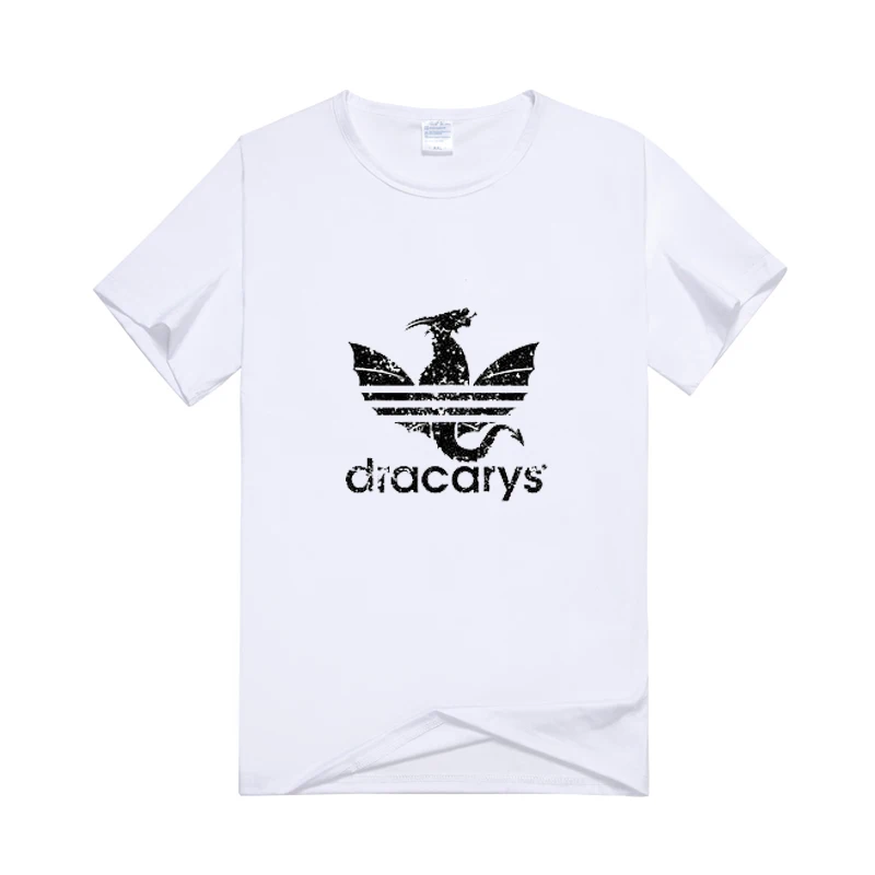 Dracarys Футболка Игра престолов бренд унисекс для взрослых Harajuku Винтажная Camisetas Hombre