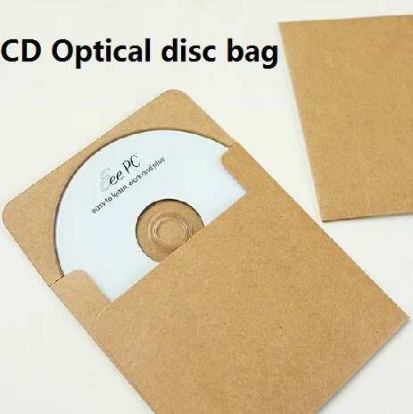 50 шт./лот Новый Винтаж CD оптических дисков конверт крафт Бумага CD сумка DIY карты сумка посылка сумка