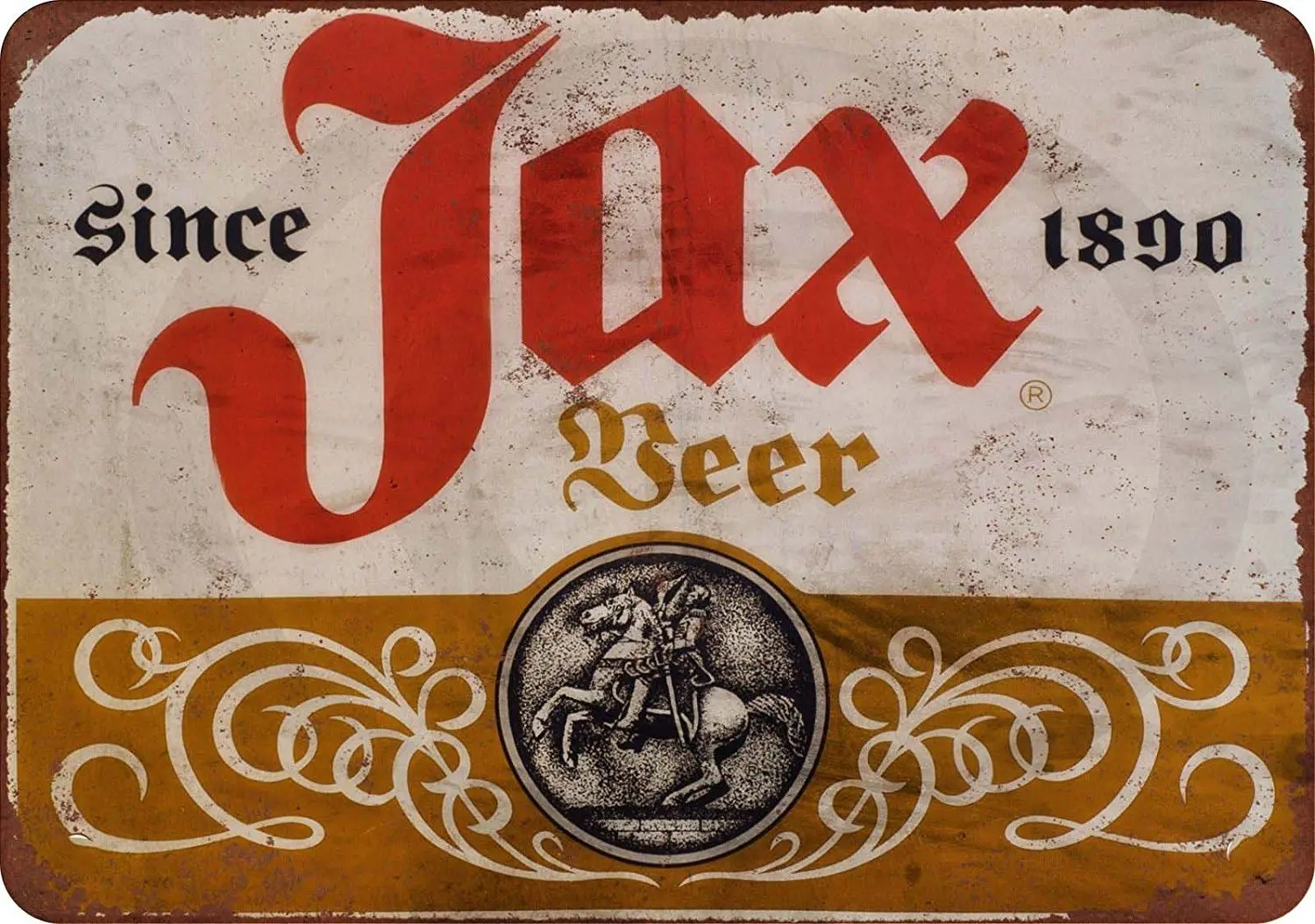 Home Decor Jax Beer Vintage Metal Signs Wall Art 20*30cmin Plaques