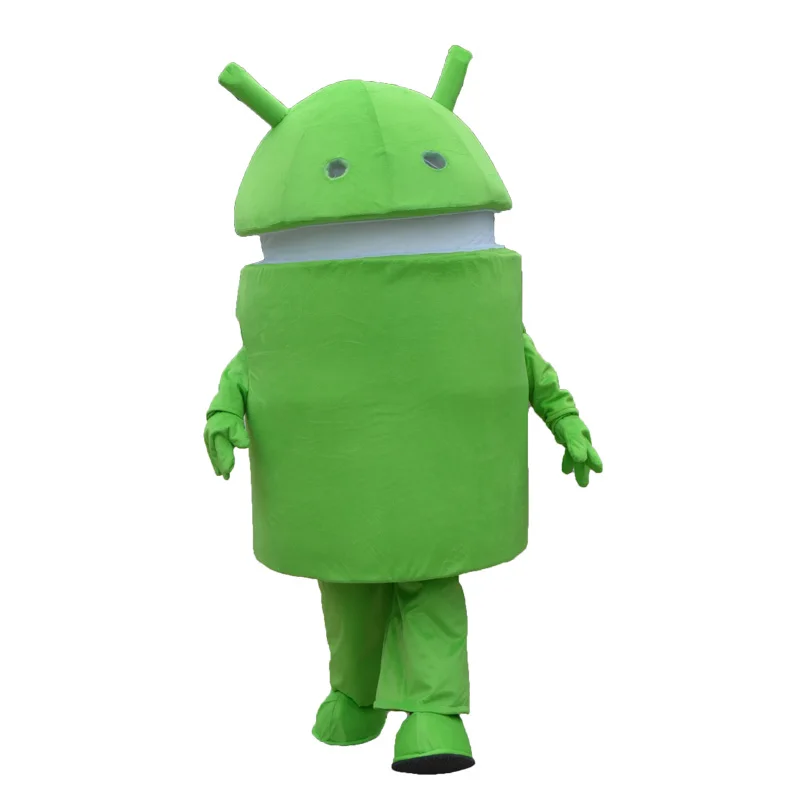 Professional New Android Robot Mascot Costume Facny Dress Adult Size