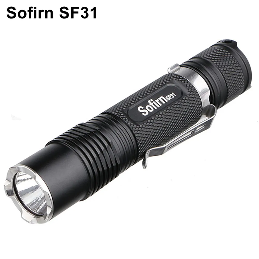 Sofirn SF31 мини светодиодный светильник 18650 фонарь CREE XML2 EDC удобный брелок вспышка 5