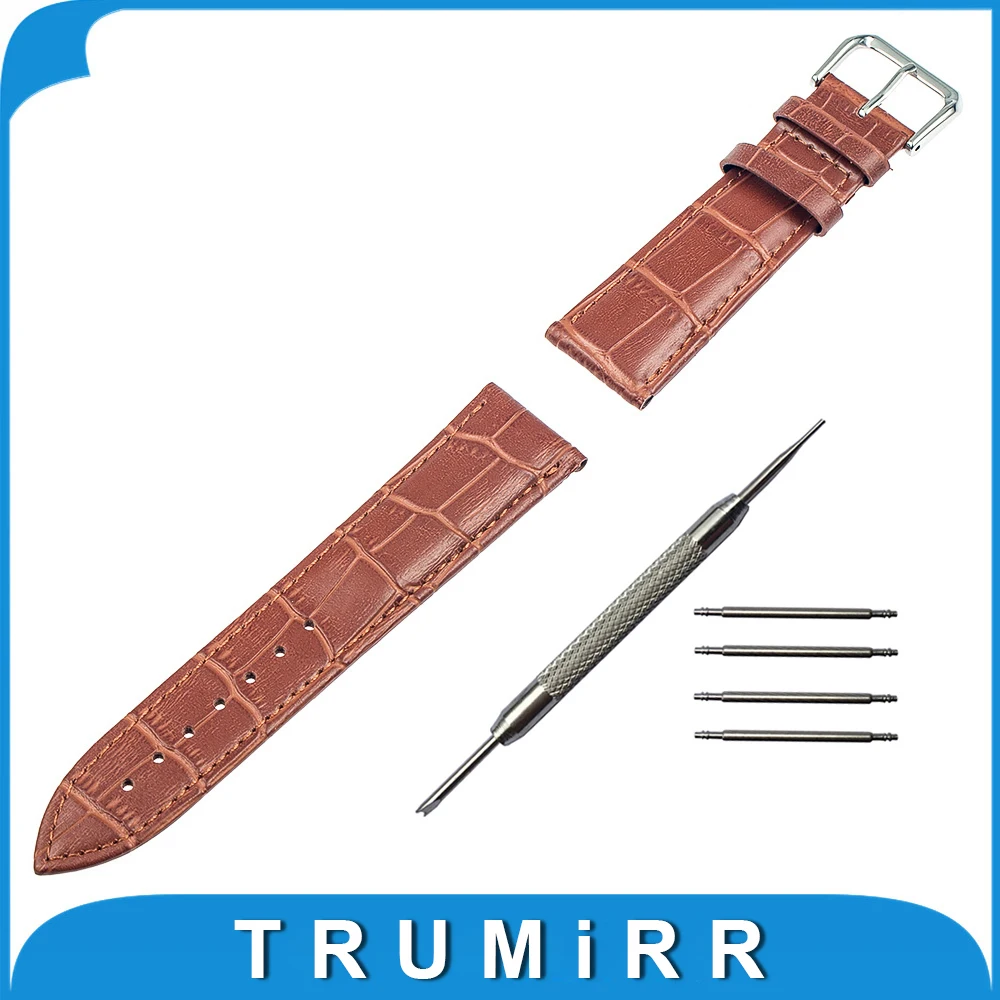 Prix pour 18mm 20mm Véritable Bracelet En Cuir pour DW Daniel Wellington De Remplacement Bracelet Bracelet Bracelet avec Outil Printemps Bar 6 Couleurs Prix pour 18mm 20mm Véritable Bracelet En Cuir pour DW Daniel Wellington De Remplacement Bracelet Bracelet Bracelet avec Outil Printemps Bar 6 Couleurs