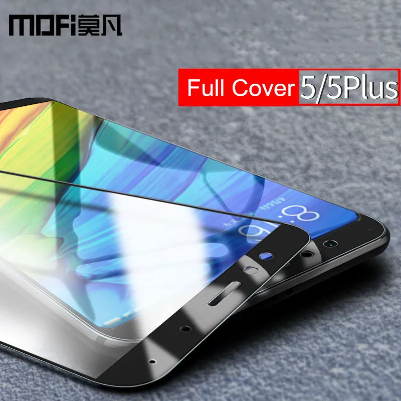 Xiaomi-redmi-5-plus-glass-MOFi-redmi5-screen-protector-full-cover-front-white-black-protect-film
