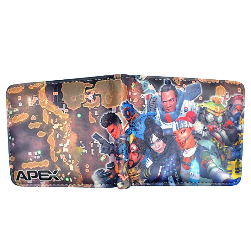 Горячая игра APEX Legends кошелек крутой дизайн короткий кошелек для мальчиков мужские кошельки - Цвет: YM193750