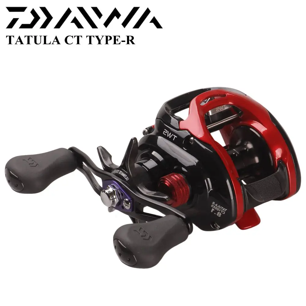 

DAIWA TATULA CT TYPE-R Low-Profile Reel 7.3:1/8.1:1 Bait Casting Fishing Reels MicroModule Gear Hagane Body Water Drop Wheel