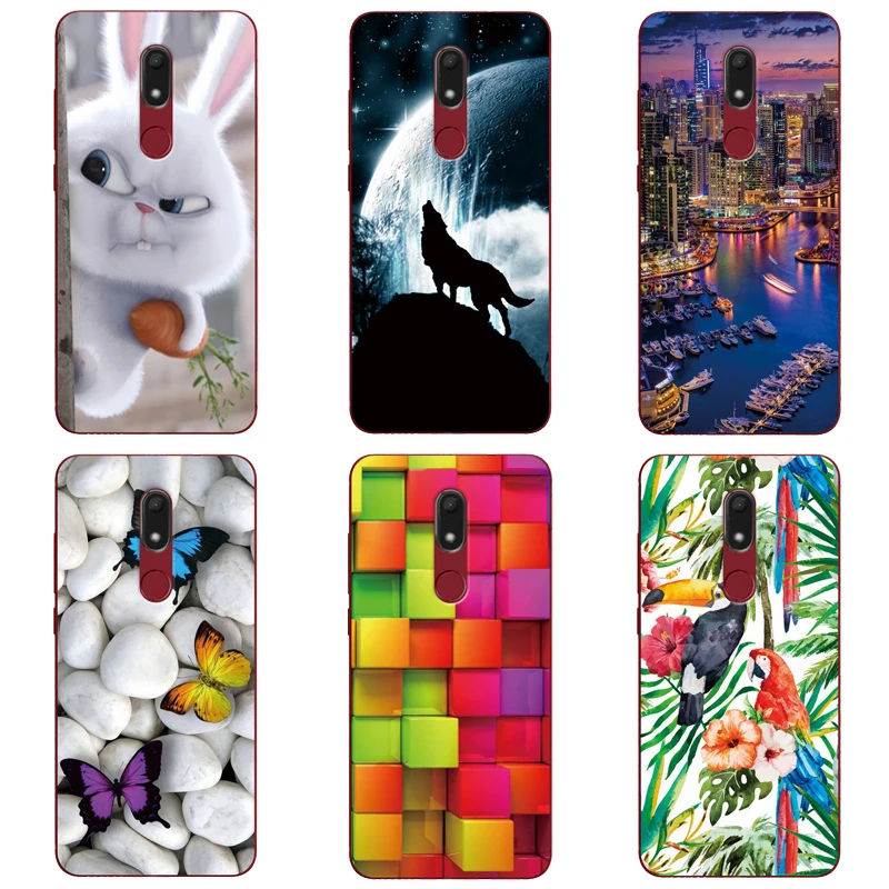 Cute Cartoon Animal Case For BQ BQ-5700L Space X Silicone Soft For BQ 5700L BQ5700L Space X Case Phone Protector Back Cover Case