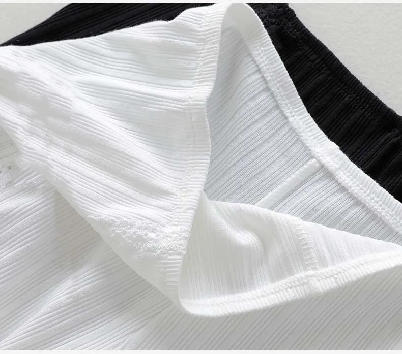 Хлопковые женские шорты защитные брюки черные Falda Pantalon милые кружевные боковые шорты штаны в полоску женские анти натирающие шорты под юбку