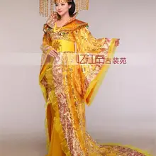 Горячая распродажа Новые Китайские Древние Традиционные Infanta Королевский драматургический костюм халат платье 2015101