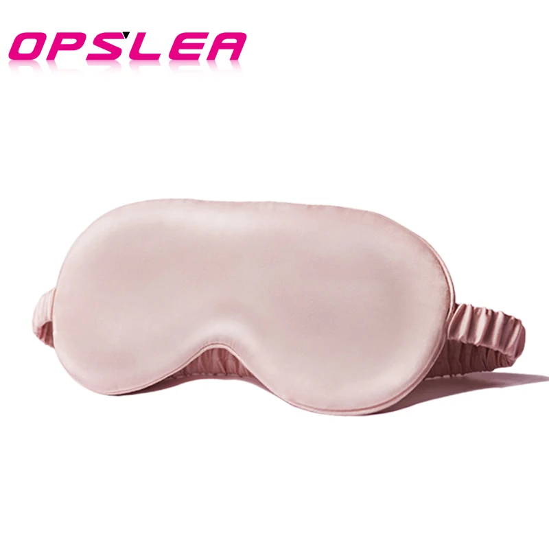 1Pcs 3D Silk Eye Mask Portable Breathable Travel Sleep Rest Blackout