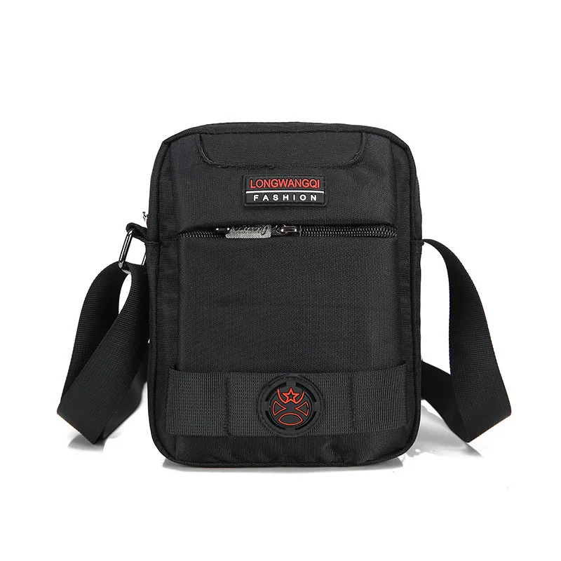 

New Slight Waterproof Nylon Men's Crossbody Shoulder Bag Men Messenger Bags Casual Mini Travel Cell Phone Pack Case