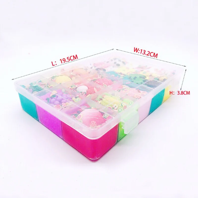 500ml slime toy 500 мл DIY цветной Лизун Радуга фрукты вечерние слизь мягкое антистресс дети хлопок слизь для конфет Toys игрушки для детей подарок - Цвет: 500ml slime toy