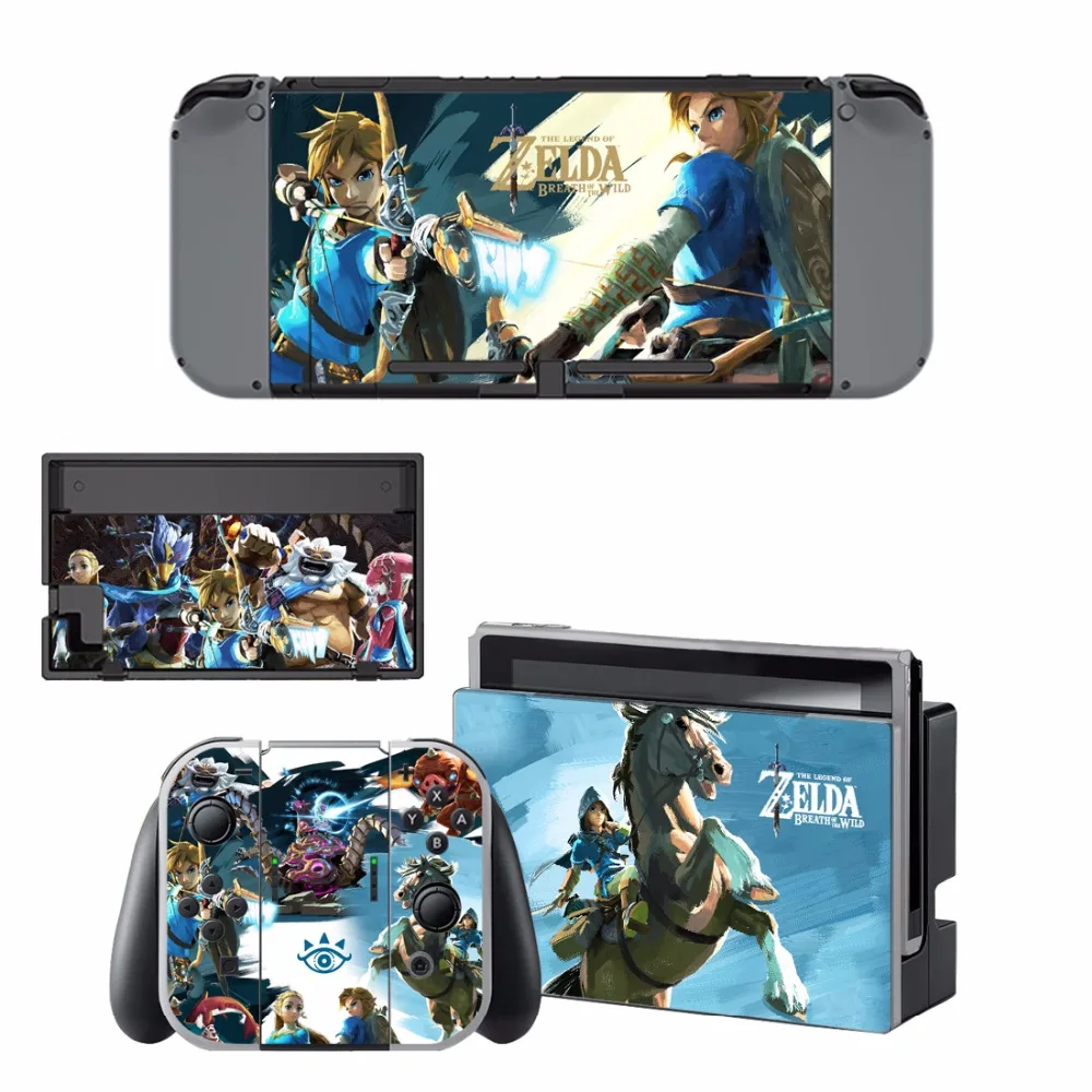 

new Zelda vinyl Decal Skin Sticker For Nintend Switch NS NX Console & Joy-con