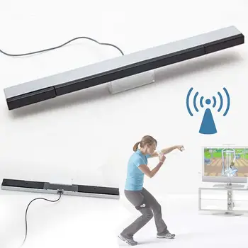 

New Wired Infrared IR Signal Ray Sensor Bar / Receiver for Nitendo Wii Remote ir receiver infrared motion detector APE