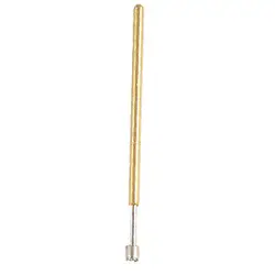 

100 Pcs 0.6mm Dia Barrel 16mm Length Spring Test Probes